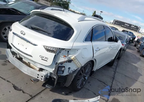 2017 Infiniti Qx70 z USA, uszkodzony, nr VIN JN8CS1MU2HM140764